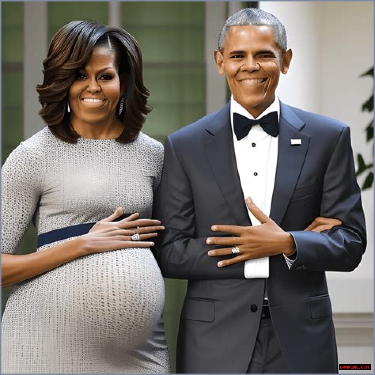 Captivating Moments: Michele Obama's Pregnancy Pictures