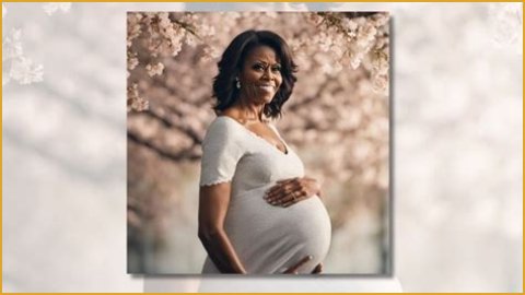 Capturing Moments: The Pregnant Photos Of Michelle Obama